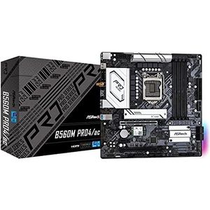 ASRock B560M Pro4/ac - Moederbord - micro ATX - LGA1200-Sockel - B560