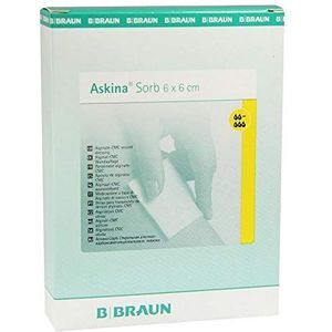 Askina Sorb 6 x 6 cm Alginat-CMC Wundauflage, 10 st. Wondverbanden