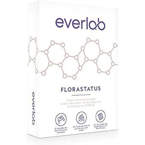 EVERLAB Florastatus test – uitgebreid onderzoek van je aërobe en anaerobe darmbacteriën | stoeltest | zelftest voor thuis
