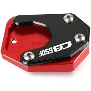 Compatibel met CB650F CB 650F 2014 2015 2016 2017 2018 Motorfietsstandaard Voet Zijstandaard Verlengstuk Ondersteuningsplaat Vergroten Standaard