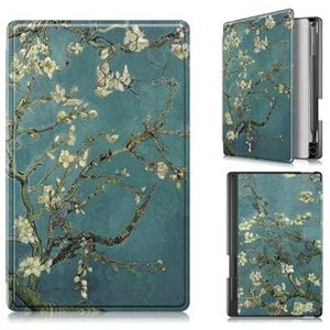 Compatibel met Remarkable Paper Pro Move 7.3'' 2025 hoes met penhouder PU leren magnetische hoes met automatische slaap/waakfunctie(XH)