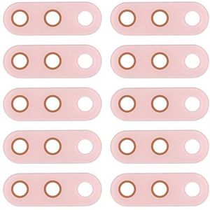 ZZjingli 10 PCS Back Camera Lens for Nokia 4,2 / TA-1184 / TA-1133 / TA-1149 / TA-1150 / TA-1157 (zwart) (Pink)(Pink)
