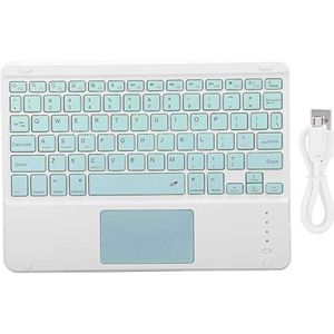 Bluetooth-toetsenbord, Bluetooth 3.0-toetsenbord Draadloze computeraccessoires op afstand, voor Windows/voor Android-systeem Smartphone(groen)