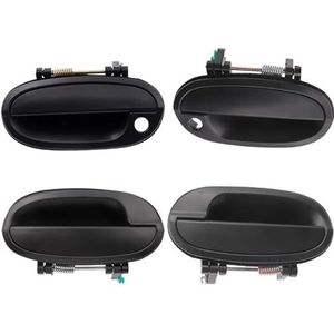Auto Vervanging Voor Daewoo Voor Matiz Voor Achter Exterieur Deel Deurklink Accessoires 96601472 96601473 96601474 96601475(A set 4pcs)