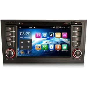 8 Kern Android 13 Autoradio für Audi A6 S6 RS6 Allroad DVD IPS DAB+ Navi GPS Carplay Android Auto Bluetooth WiFi A2DP RDS FM/AM DVB-T2 Canbus