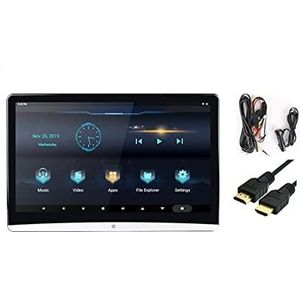 Auto Hoofdsteun Speler, 10.1 Inch Auto Hoofdsteun Monitor HD 1080P Video Touch Screen WIFI/Bluetooth/USB/SD//FM MP5 Videospeler(1280RA 1ps)