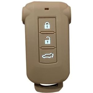Autosleutel beschermhoes Voor Mitsubishi Delica D5 Autosleutel Beschermhoes Sleutelhangers Auto Accessoires Tas Voor Outlander 2014 Voor Pajero Voor Delica(5)