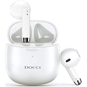 Docci bluetooth wireless earbuds headset headphones oordopjes draadloze koptelefoon draadloos oortjes