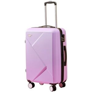 Reiskoffer Handbagagekoffer Bagage Carry-on Koffersets Met Draaiwielen Draagbare Lichtgewicht ABS-bagage Voor Op Reis Handbagage Trolleykoffer (Color : I, Size : 22in)