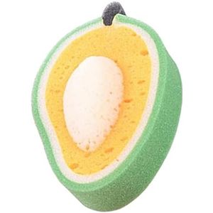 Cartoon Fruit Kinderen Bad Schoonmaak Spons Afwassen Spons Mango, 14,5 cm