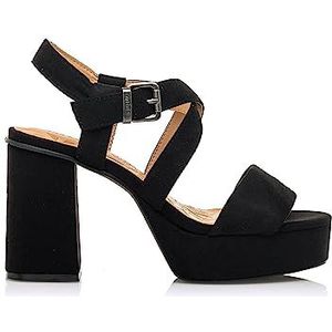 MTNG Sindy 53390 Damessandalen met hak, sandalen met gesp, Zwart, 39 EU