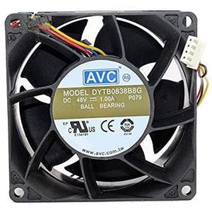 For High-Speed Fan for CPU and Motherboard with Control DYTB0838B8G 48V 1.00A 8038 8CM LMNCBVYA