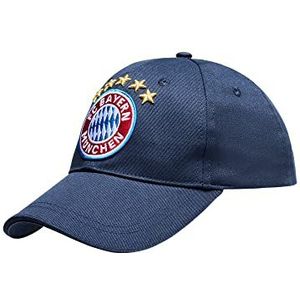 FC Bayern München Honkbalpet logo, Donkerblauw, Eén Maat