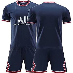 LQX Jersey Voetbaltenue, voetbalshirt en broek, volwassenen en kinderen, jongens XL
