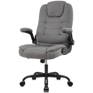 IntimaTe WM Heart Bureaustoel, ergonomisch, stof, bureaustoel, bureaustoel, bureaustoel, armleuningen, inklapbaar, stof, grijs