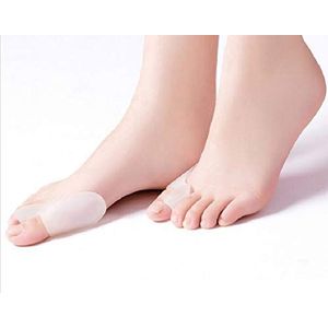 PEDIMEND™ Bunion Pain Siliconen Gel Tenen Kussen | Teen Separator met Bunion Protector | Hallax Valgus Corrector | Verbetering van de teenvorming | Unisex | Voetverzorging (Bunion Guards met