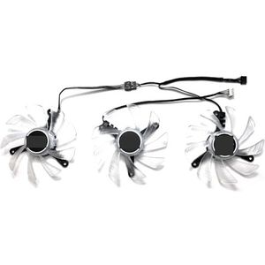 Voor PALIT voor GeForce RTX3070 3070ti 3080 3080ti 3090 24GB voor GameRock OC grafische kaart vervangende ventilator TH8015B2H-PCC02(Set of three fans)