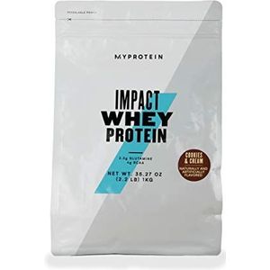 Myprotein Impact Whey Protein, Cookies & Cream zak 1 kg