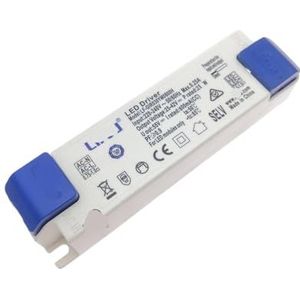 LED Driver 20W-60W GIRxxxYM 25-42V 600mA 700mA 800mA 900mA 1000mA 1200mA 1300mA 1400mA 1500mA Verlichtingstransformator met hoge vermogensfactor (Kleur: LF-GIR030YM0600H)