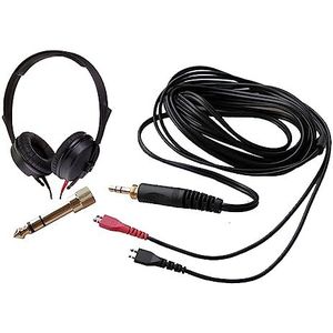 V-MOTA HD 25 Lite DJ parallelle lijnen kabel met 6,35 mm adapter compatibel met Sennheiser HD 224 420 520, HD 600 650, HD25 HD 25-1 HD25-1 II HD25-13 HD25-C hoofdtelefoon