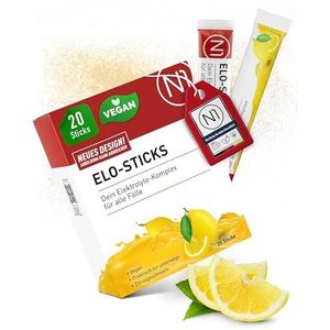 N1 - VirX Nas Elo-Sticks - Elektrolytenpoeder - Citroensmaak - 20 Stuks