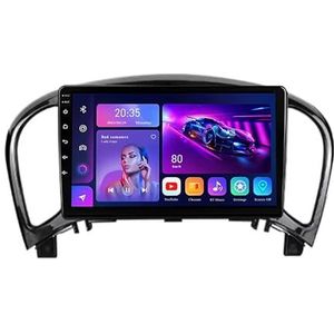 9"" 2 DIN Android 14 Autoradio Stereo voor Nissan Juke YF15 2010-2014 met draadloze CarPlay Backup Camera Stuurwielbediening GPS Navigatie Bluetooth(L200(4+32G))