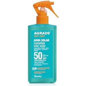 Agrado - Onzichtbaar zonlicht SPF50 onmiddellijke absorptie | waterdicht | 200 ml