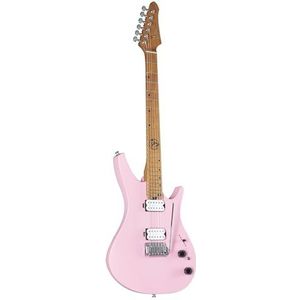 J & D DX-100 Electric Guitar (Bubble-Gum Pink) - ST-Style elektrische gitaar