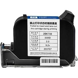 Mini Inkjet Printer Handheld printer Draagbare kleine codeermachine Mini-inkjetprinter Meertalige printlogo Sneldrogende inkjetprinters instelbare afdrukhoogte(Blue quick drying)