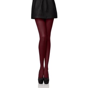 Antie Dames Microvezelpanty – Comfortabele en duurzame panty van microvezel met perfecte pasvorm ideaal voor dagelijks gebruik het hele jaar door AN-121 40 DEN (Bordeaux, M (36-40))