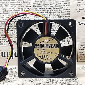 AD0624HB-A72GL 6025 DC24V 0.15A low noise 3-wire plug cooling fan
