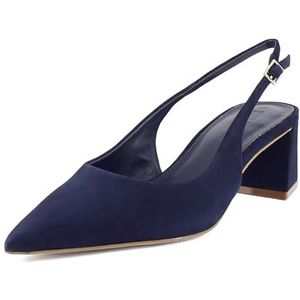 Steve Madden Robyn Pump voor dames, marine Nubuck, 38 EU