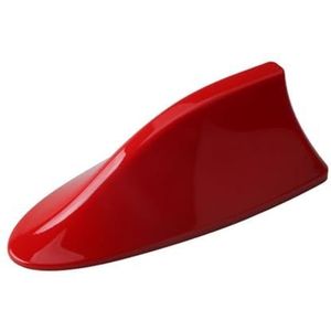 Audio- & videoantennes voor auto Auto Haaienvin Antenne Radio FM Signaal Antennes Dakantennes Voor Auto's Exterieurstyling Vervangende Onderdelen Auto-antenne(Red)