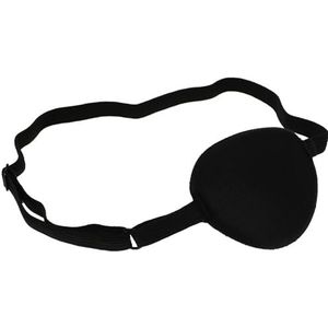 Piratenoogmasker, unieke oogpatch, voor kinderen, voor feestmaskerade, zwart