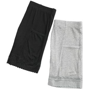 Ijszijde broeken, katoenen broeken, naadloze damesbroeken, kant for veiligheidsbroeken, zomer dames for veiligheidsbroeken (Color : Grey, Size : 70-85kg)