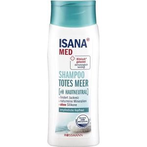 ISANA MED Shampoo Dode Zee, met jeukverlichtend werkstofcomplex en waardevolle mineralen uit de Dode Zee, 200 ml