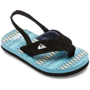 Quiksilver Molokai Layback sandalen voor kinderen, zwart/blauw, 20 EU
