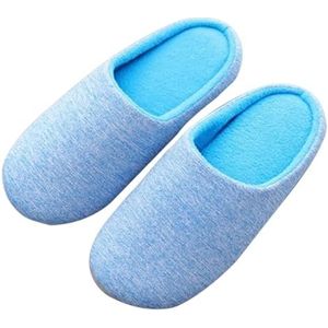 MdybF Slippers Autumn Winter Women Men Slippers Bottom Soft Home Shoes Cotton Floor Slides-J-44-45