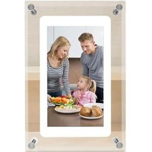 5 Inch Acryl Digitale Fotolijst Verticaal Display ALLEEN 1000 AMH 2 GB Geheugen Eenvoudig delen