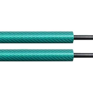 550 Mm Achterklep Lift Ondersteunt Kofferbak Kofferbak Gasveren Veren Dempers Voor SUZUKI Voor IGNIS II Terreinwagen 2003-2024(Green carbon fiber)