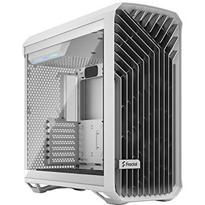 Fractal FD-C-TOR1A-03,GEH FRACTAL DESIGN Torrent White TG Clear Tint,Wit/Zwart