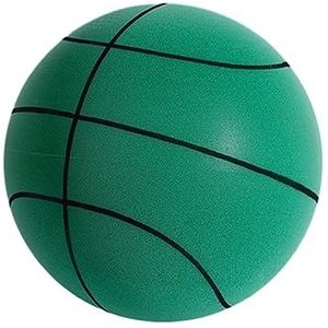 Mini spons basketbal, schuimbal rubberen basketballen strandbal kleine springballen geweldig binnen- en buitenplezier voor kinderen volwassenen groen