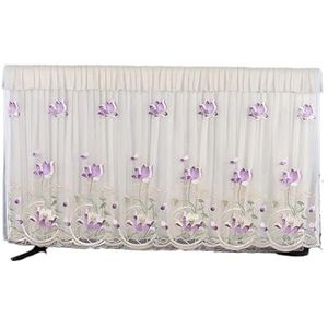 TV-afdekking afdekking stofafdekking nieuwe tv-afdekdoek 55 inch 55 inch 65 inch afgewerkt product universele TV afdekking (burn bruin, 101 cm)