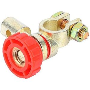 Tbest Batterijscheidingsschakelaar, auto accuschakelaar accu power cut off schakelaar hoofdschakelaar batterij loskoppeling master schakelaar universele verbindingsterminal snelle batterijscheiding