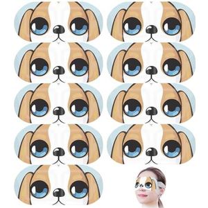Slapen Gezichtsbedekking met Vochtige Professionele Cartoon Stress Comfort, 10 STKS Wegwerp Zelfverwarmende Stoom Oog Pad