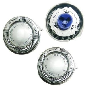 HQ8 vervangende koppen, 3 stuks, compatibel met Philips scheerapparaten PT720, AT880, AT810, AT890, AT920 en HQ8505.