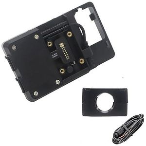 Telefoon Navigatiebeugel Voor Voor TMAX Voor T-MAX 530 DX SX Voor T-max 560 Motorfiets GPS Telefoon Navigatie Beugel Draadloze USB Poort Opladen GPS-navigatiebeugel (Kleur : 22mm USB Charger)