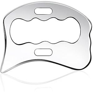 Rylpoint Guasha Massage Tool, Grade Roestvrij Staal Schraapgereedschap voor Zachte Weefsel Upgrade Fysiotherapie Stuff, Gebruikt voor rug, benen, armen, nek, schouder, Gua sha Tool