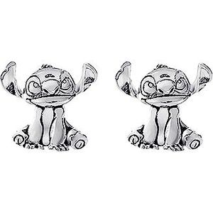 Disney Lilo & Stitch Silver Plated Stitch Stud Oorbellen