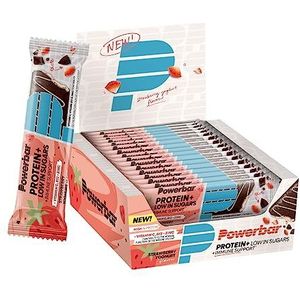 Powerbar Protein Plus Low Sugar + Immune Bar (16x35g) Strawberry Yoghurt
